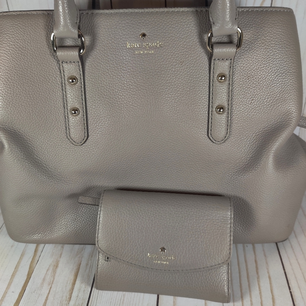 Kate Spade purse S338 crossbody with strap and matching wallet included set